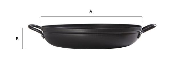 32cm Restaurant Style Low Cooking Pot (30p)