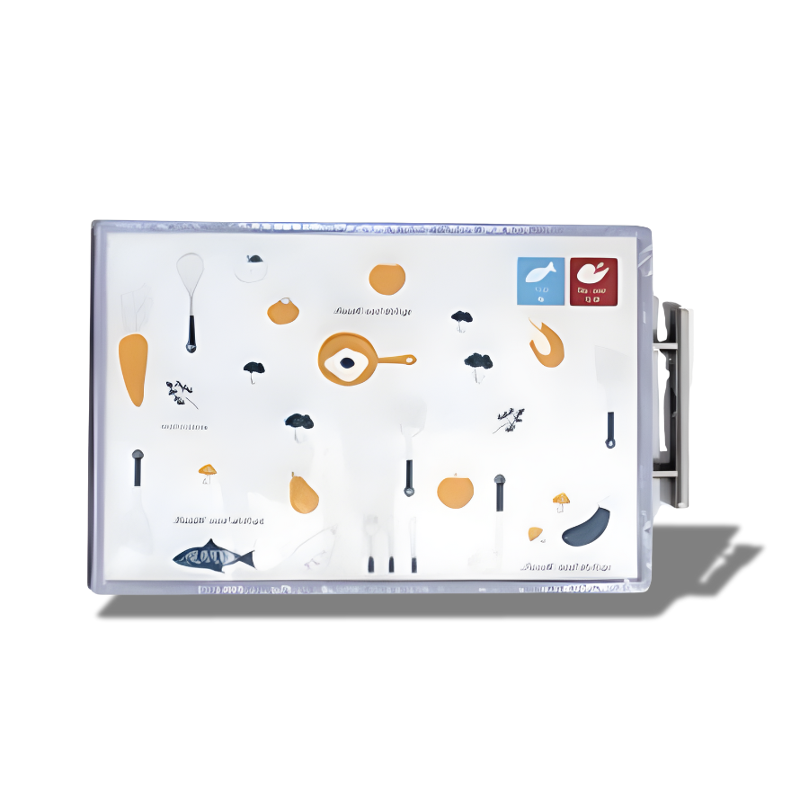 S/S Double Sided Cutting Board (10p)