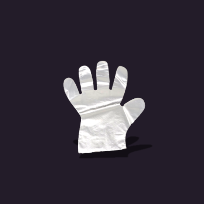 Disposable Food Handling Poly Gloves (100)
