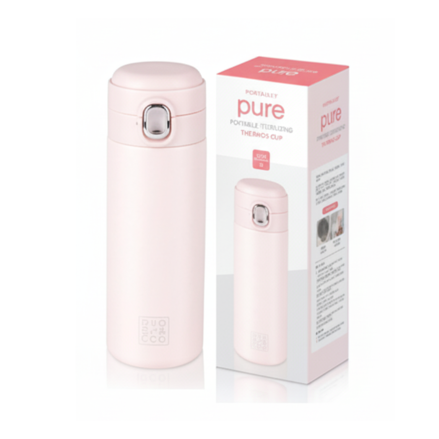 Pure One Touch Tumbler Pink 400ml
