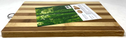Striped Wooden Chopping Board M