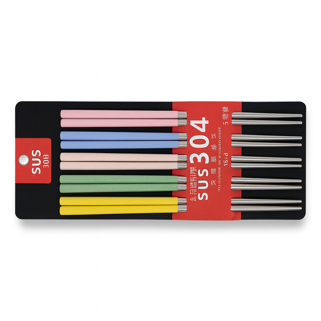 5p Color Vacuum Chopsticks