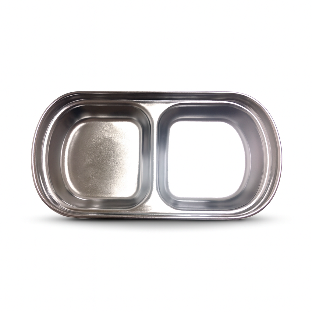 S/S Twin Sauce Dish
