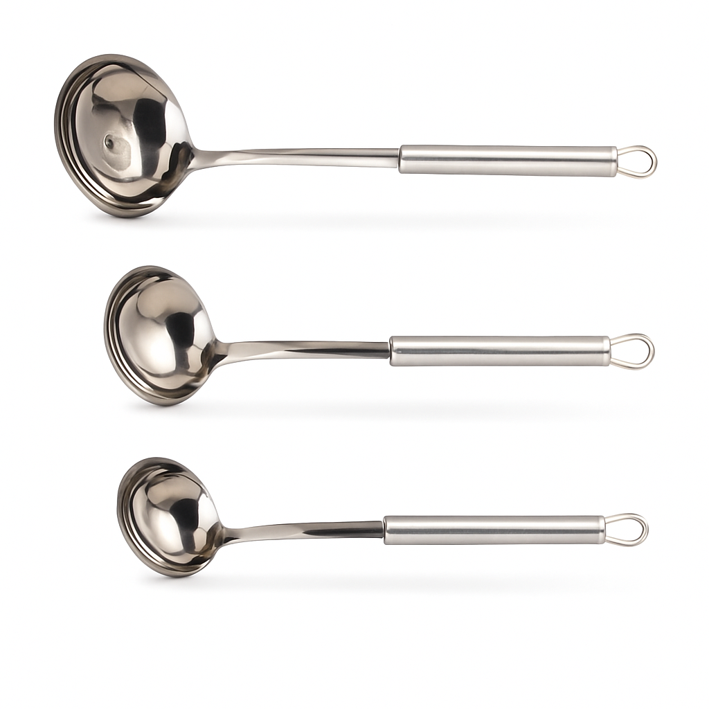 Square Handle Ladle (L)