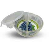 800ml Circle Double Glass Lock