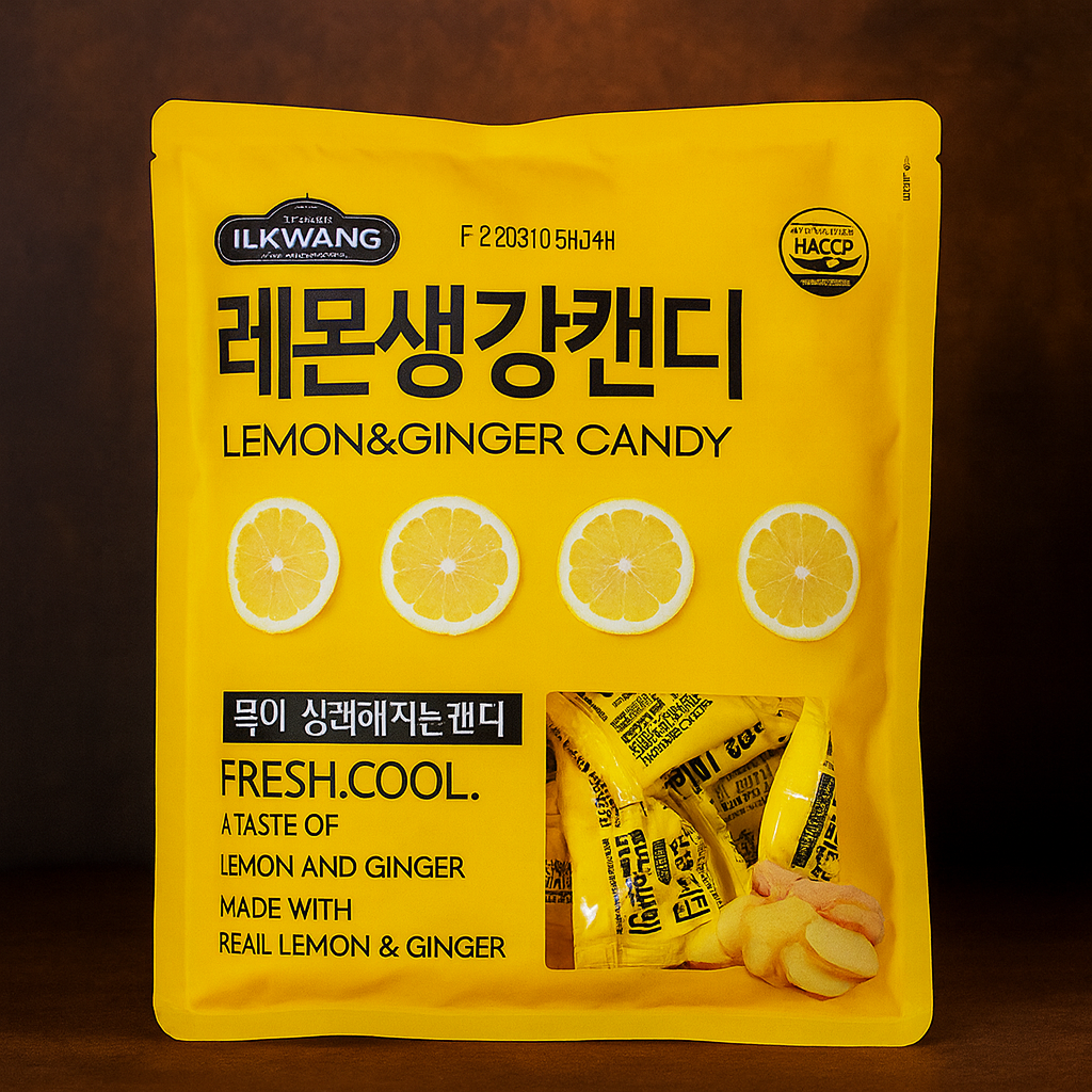 Lemon Ginger Candy 250g