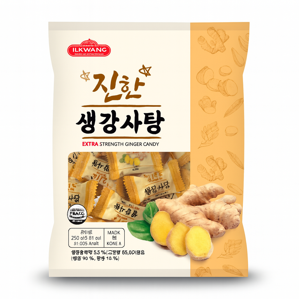 Extra Strength Ginger Candy 250g
