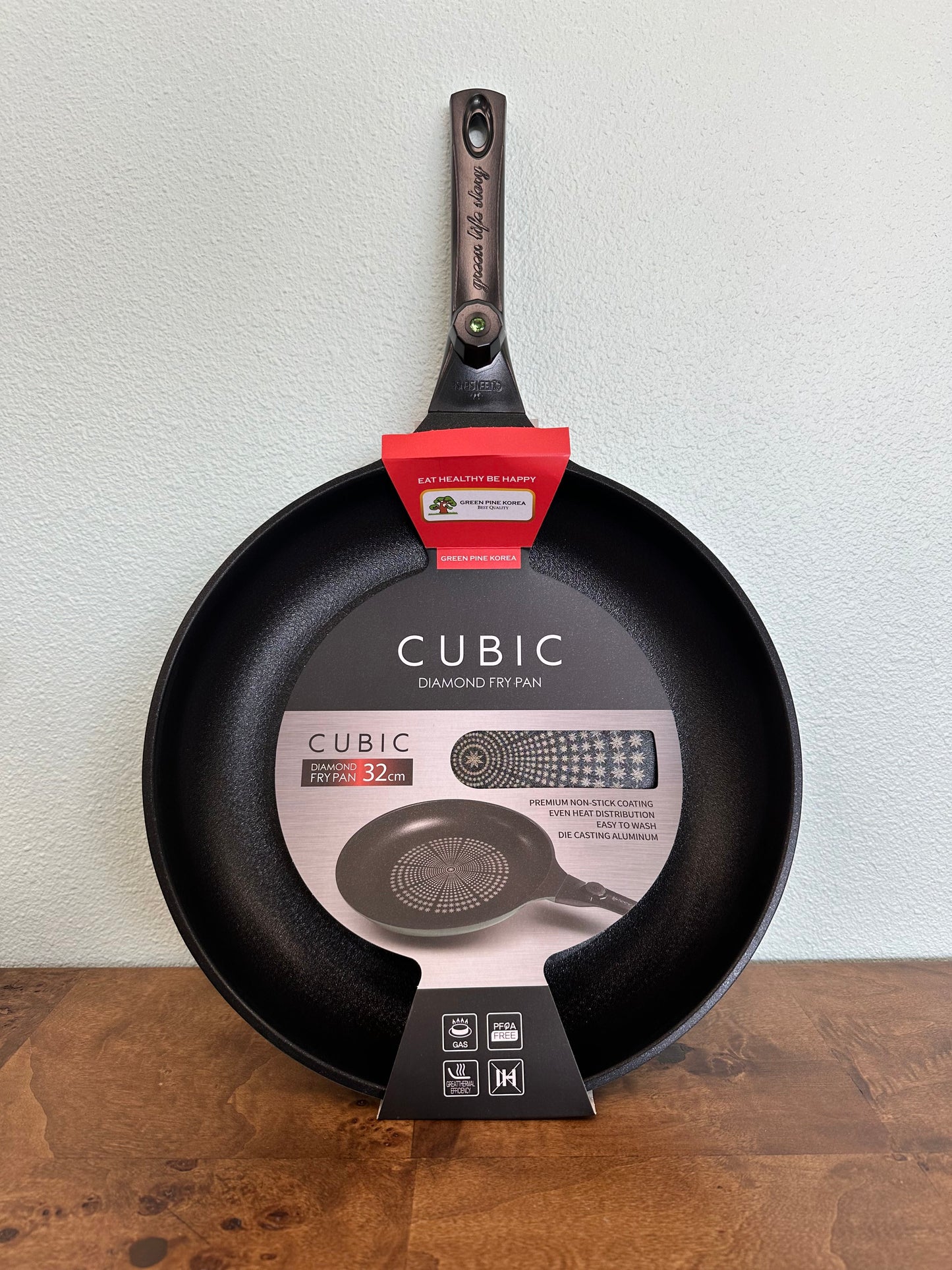 32cm Cubic Diamond Fry Pan
