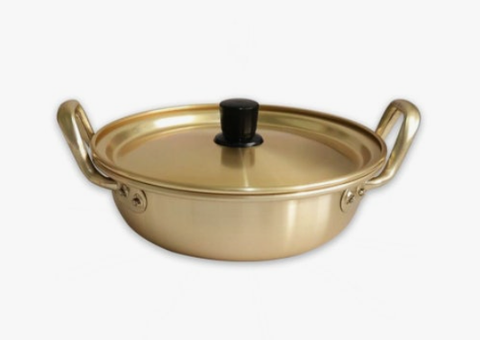 ALUMINUM LOW POT 20CM (20p)