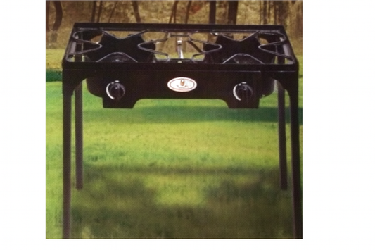 Propane High Pressure Twin Burner with Stand