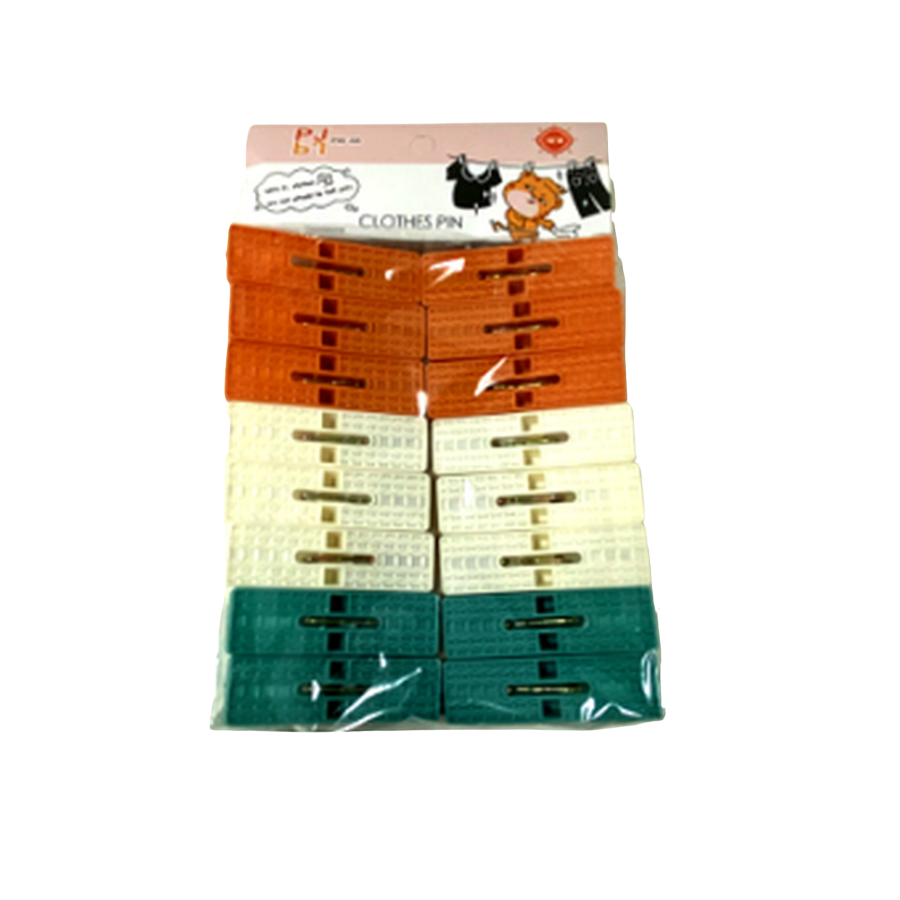 Bear Clothes Pin 16ea  96-15