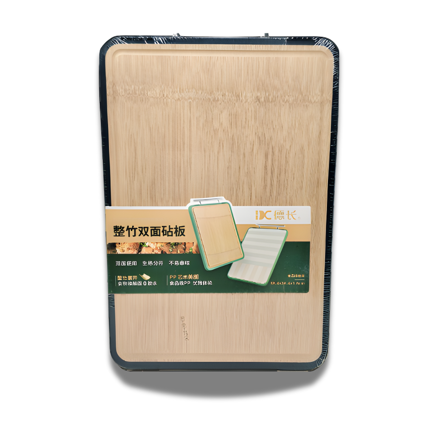 Bamboo Cutting Board with S/S Handle 40cm