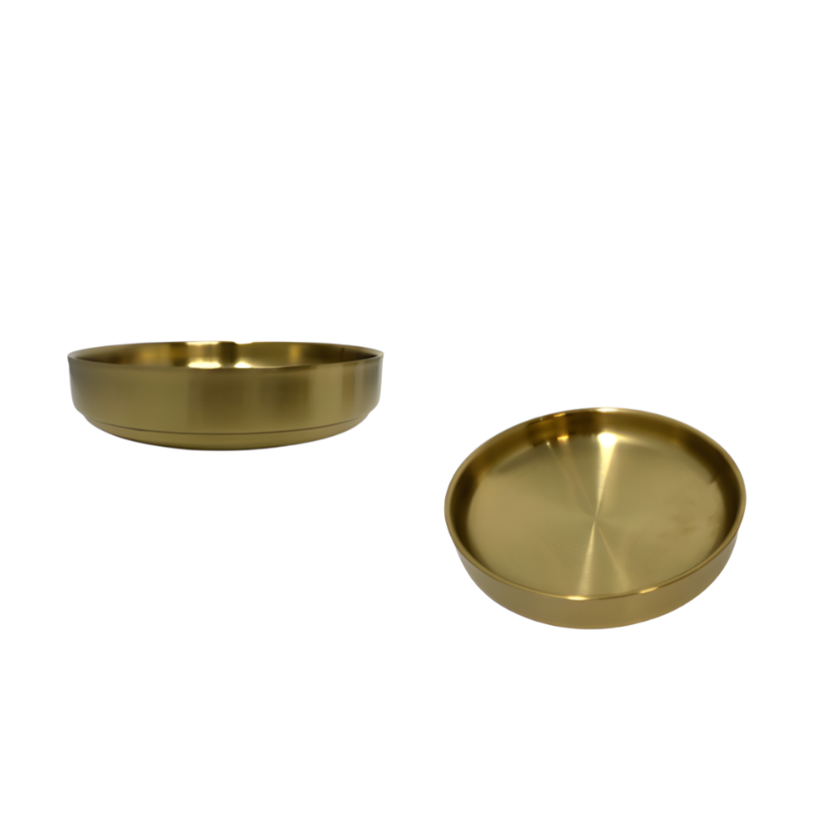 Copper Plated Dish 12cm