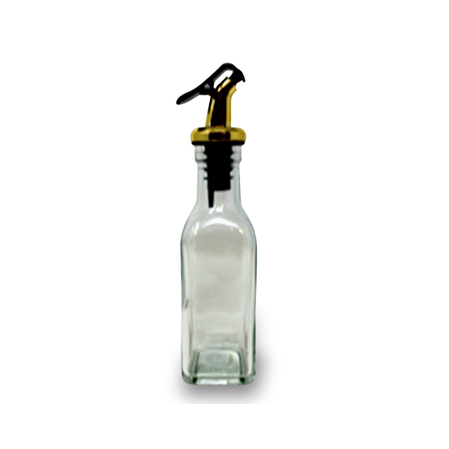Oil Bottle (Gold) (20cm)