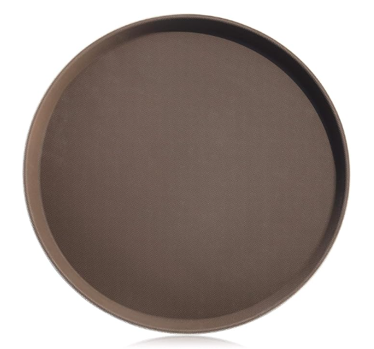35cm Non-slip tray, round (25p)