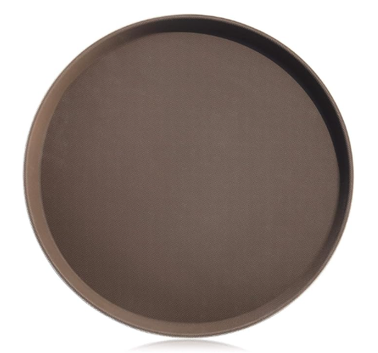35cm Non-slip tray, round (25p)