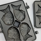 Korean fish-shaped waffle maker (10p)