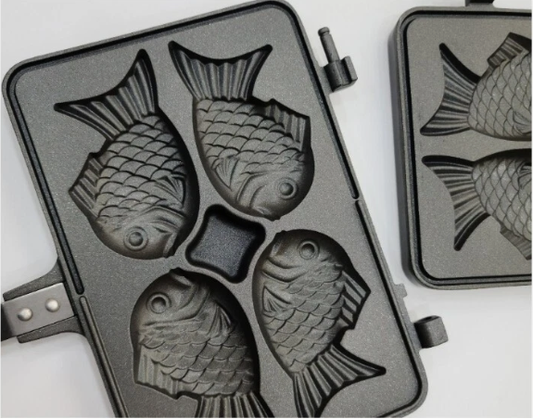 Korean fish-shaped waffle maker (10p)