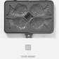 Korean fish-shaped waffle maker (10p)