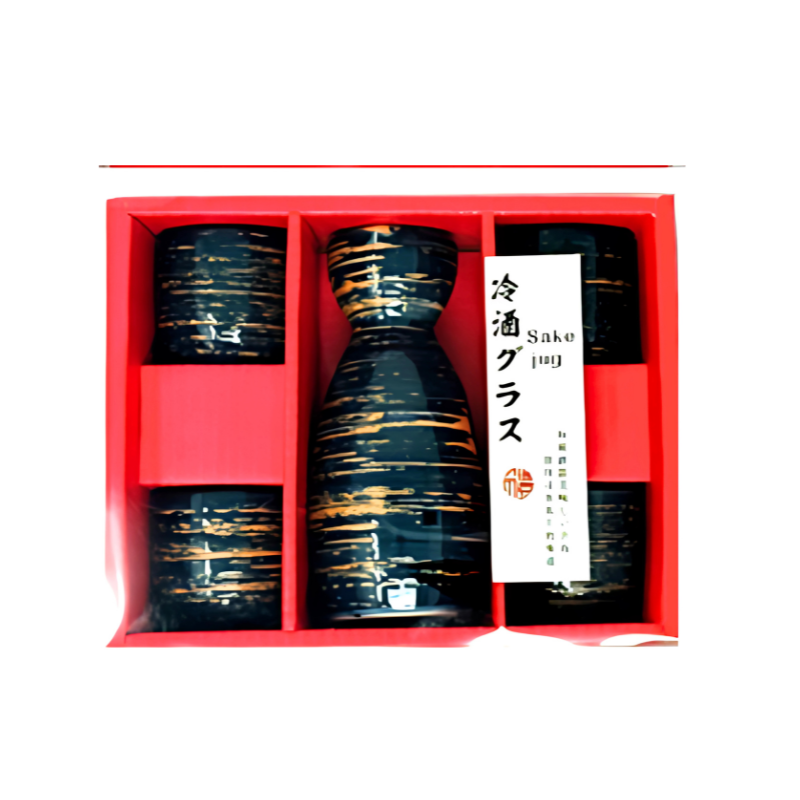 Sakura Blossom Pink Sake Set (5p)