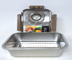 S/S Lock 1600ml (with timer dial)