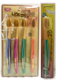 Gold Toothbrush 4P
