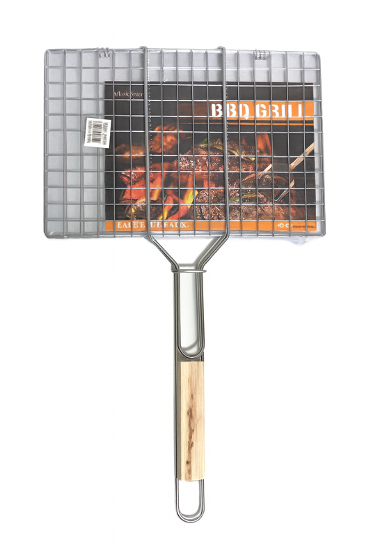 BBQ Folding Grill Net with Handle