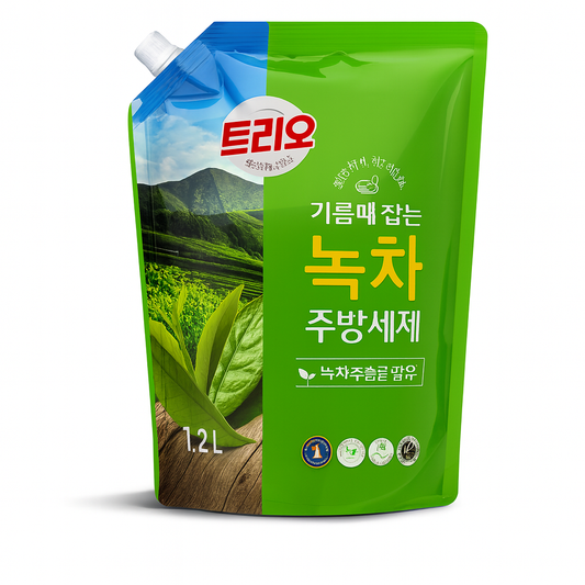 1.2L Greentea Dish Soap Refill (10p)