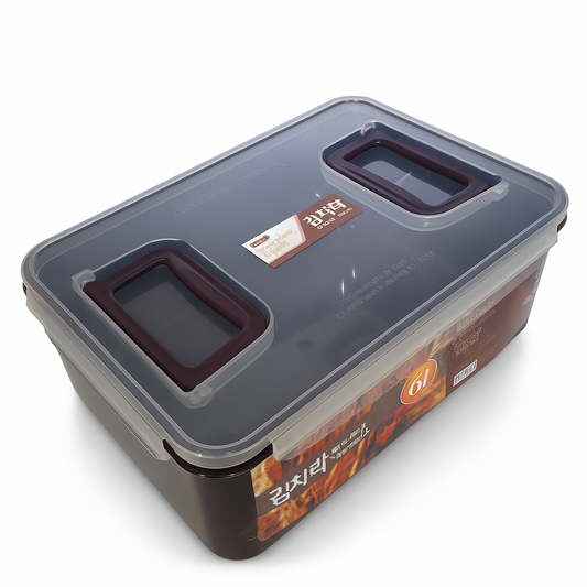 6L Kimchi Lock (Airtight Container) (Brown)