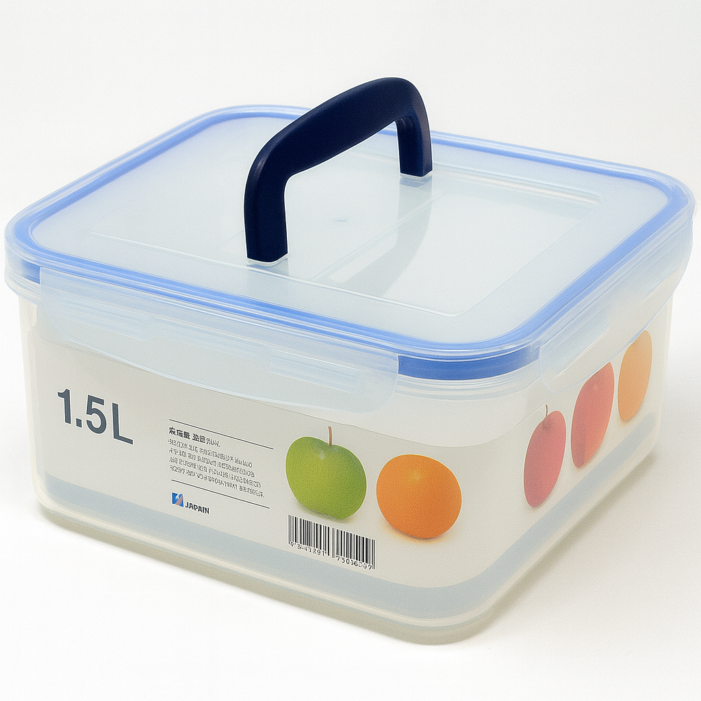 1.5L Air tight Plastic Container (10p)