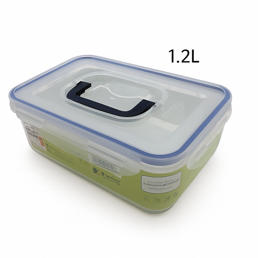 1.2L Air tight Plastic Container (10p)