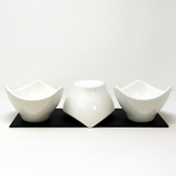 3p set Sauce Dish (Triangle) (32p)