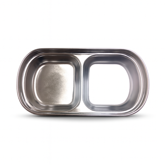 S/S Twin Sauce Dish