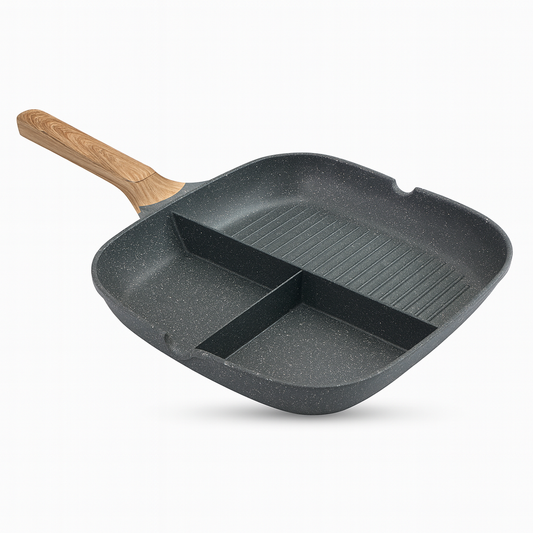 3way Split Steak Pan (29cm) (10P)