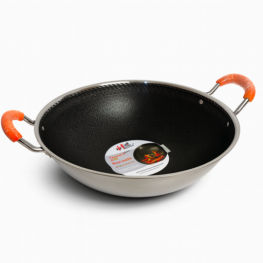 38cm Deep Two Handle Wok (8p)