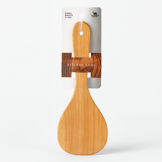 (L) Wooden Rice Spoon (10p)
