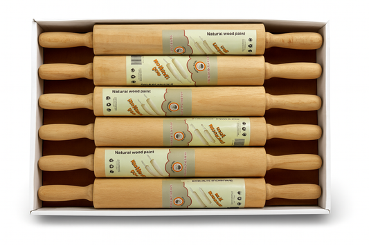 Wooden Rolling Pin (6p)