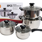 4p S/S COOKWARE POT 2 cases in a set (ONLY SELL AS SET)