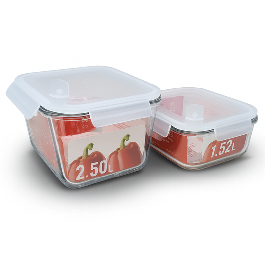 2500ml Rectangle Lock
