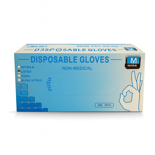 Special Sale Latex Gloves (Medium/Beige)