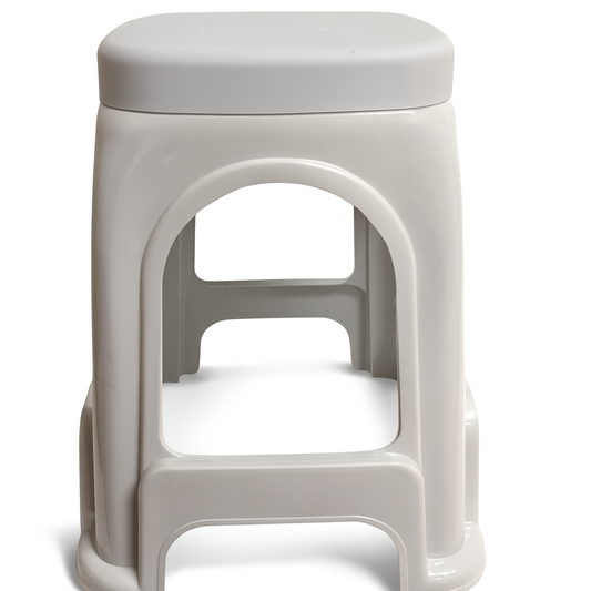 Square ABS Plastic High Stool