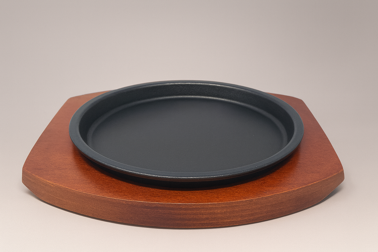 Circle Steak Iron 22cm (set)