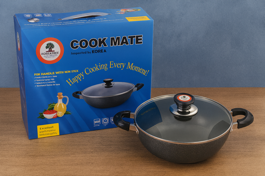 Two Handle Wok Pan 34cm