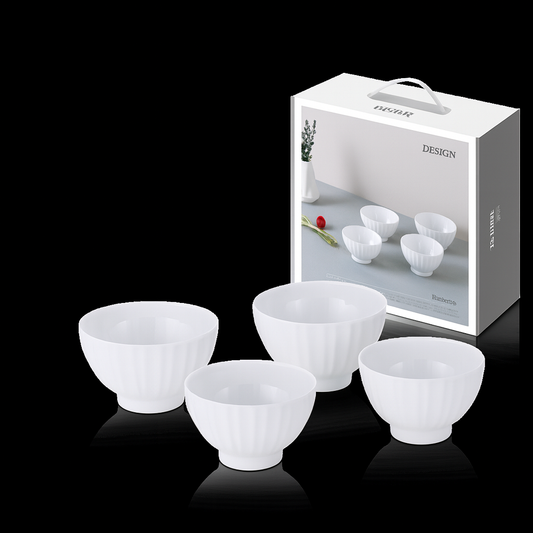 Ceramic Rice Bowl 4p