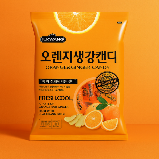 Orange Ginger Candy 250g