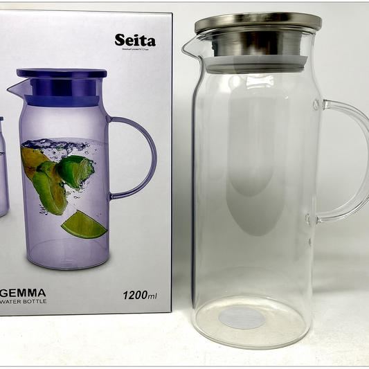 1200L Glass Water Bottle