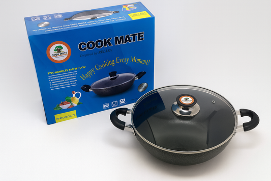 TWO HANDLE WOK PAN 26cm (6p)