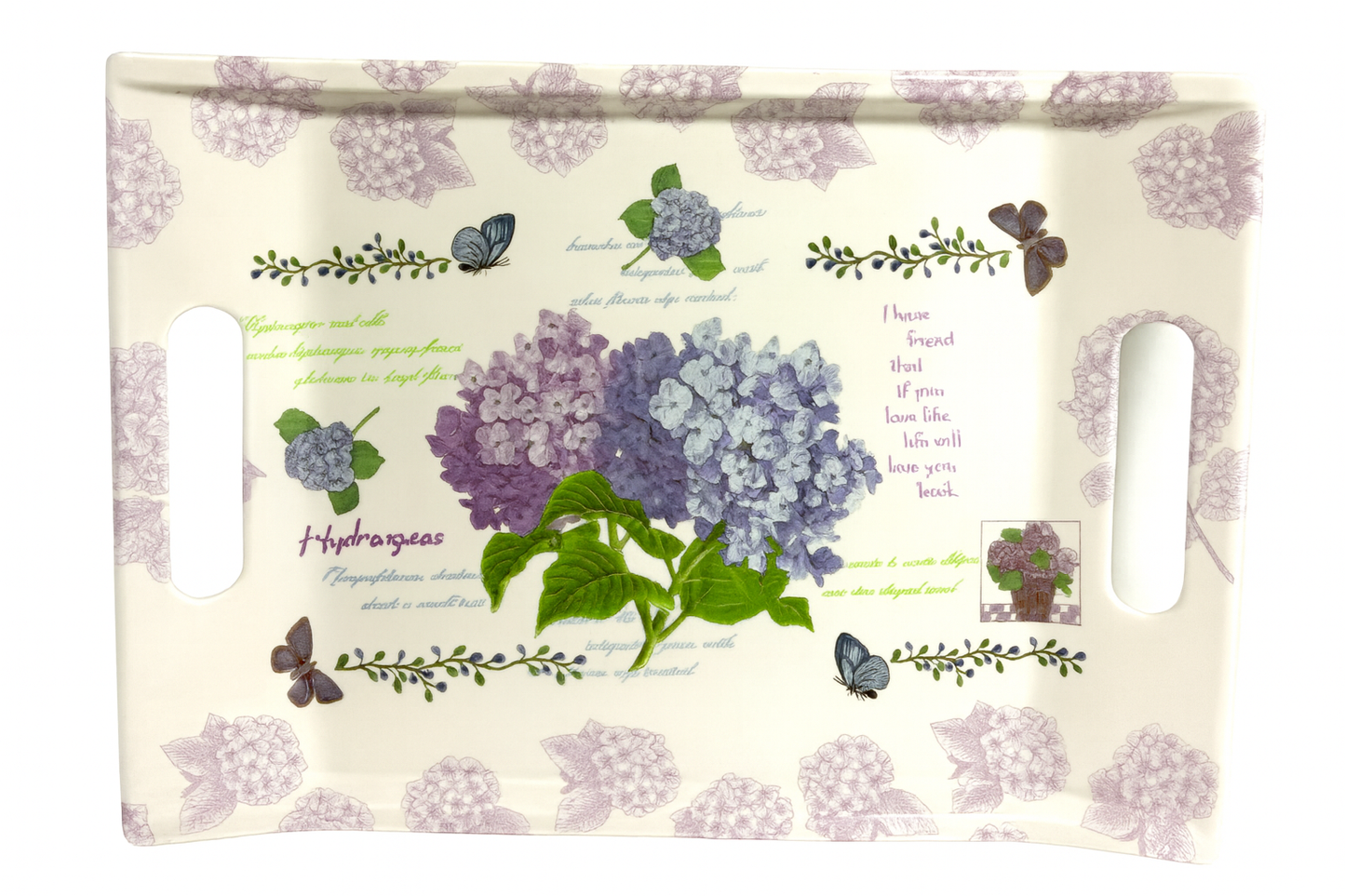 40cm Rectangular Tray with Handle (4214)