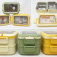 스텐 도시락 2단 2-Tier Lunch Bento box