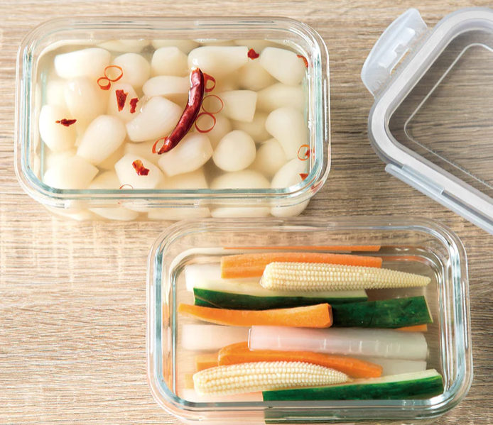 1520ml Rectangle lock (12p)